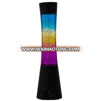 Novelty Rainbow Glitter light with bluetooth speaker