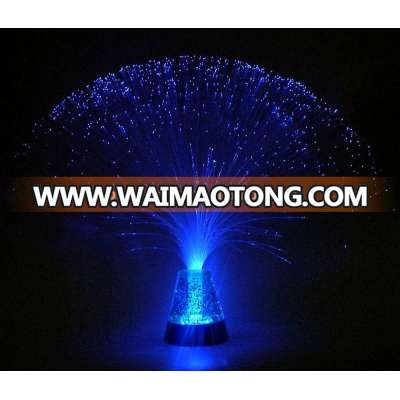 13"MULTICOLOR LED FIBER OPTIC LIGHT WITH GLITTER