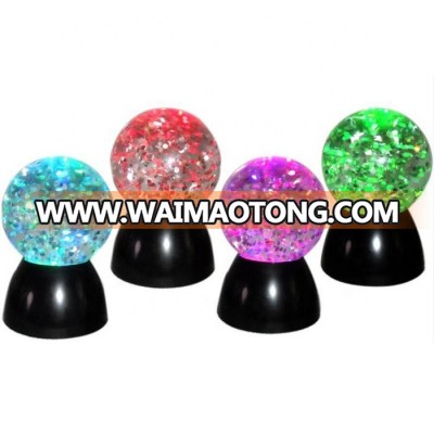 5.5"REVOLVING GLITTER WATER BALL LIGHT