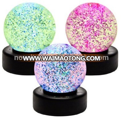 3"Novelty lamplight cheap LED color change ball lamp for children gift