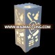 hot sale  warm white wood table lamp  for Christmas decoration