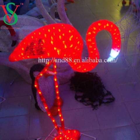 Christmas Decorative LED Motif Flamingo Lights Holiday Lighting